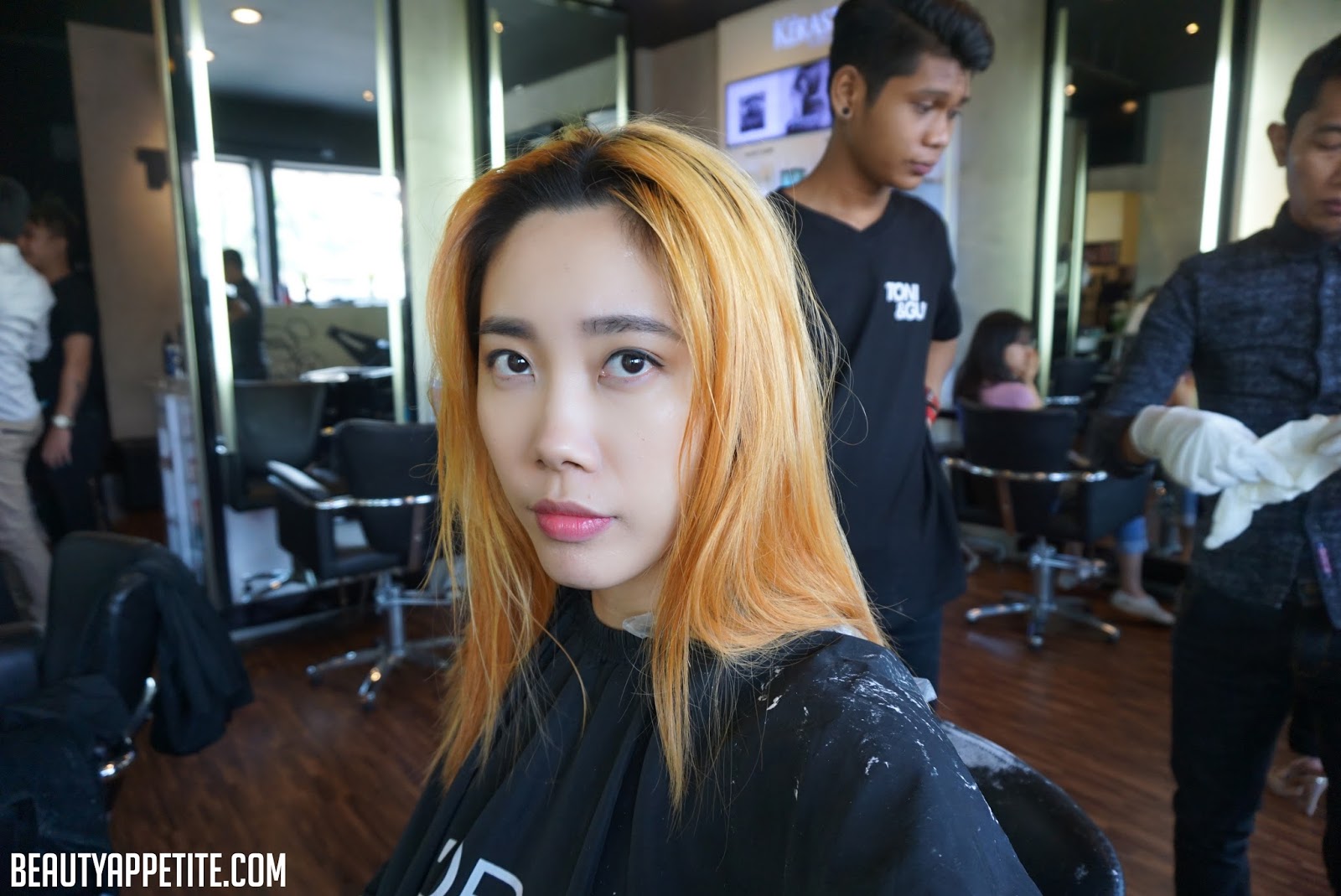 My Hair Transformation Cat Rambut Ungu Di Toni Guy PIK Beauty