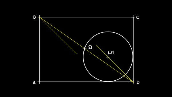 Des cercles inscrits dans un rectangle