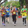 Danrem 141/Tp Kolonel Inf Suwarno S.A.P. Ikut Memeriahkan Fun Run Lapatau Bone