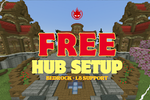 FREE HUB SETUP | BEDROCK + 1.8 VERSION SUPPORT| By BORNSECTOR