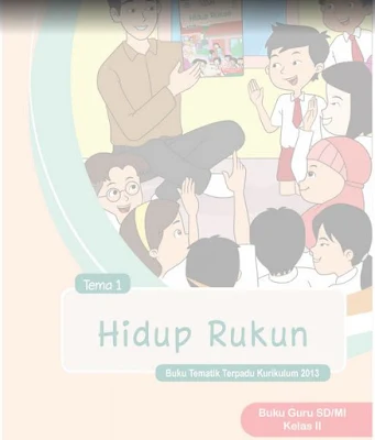 Buku Tematik Kelas 2 Semester 1  Revisi 2018