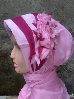 kerudung pesta seruni