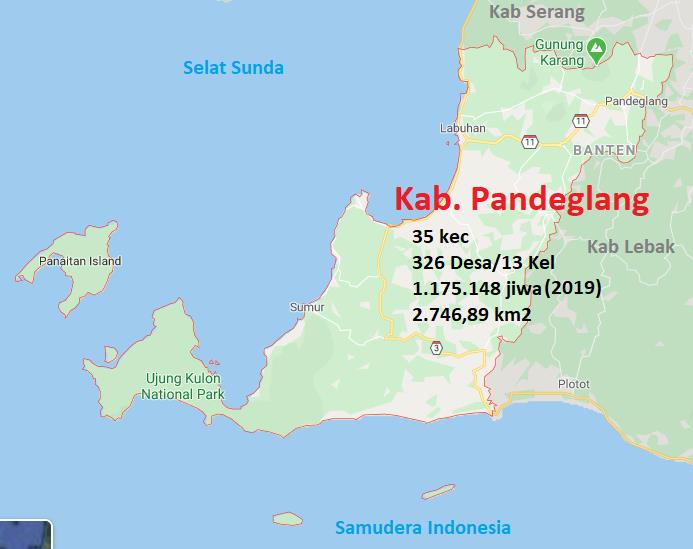 Daftar Nama , NPSN dan Alamat SMP  Di Kabupaten Pandeglang