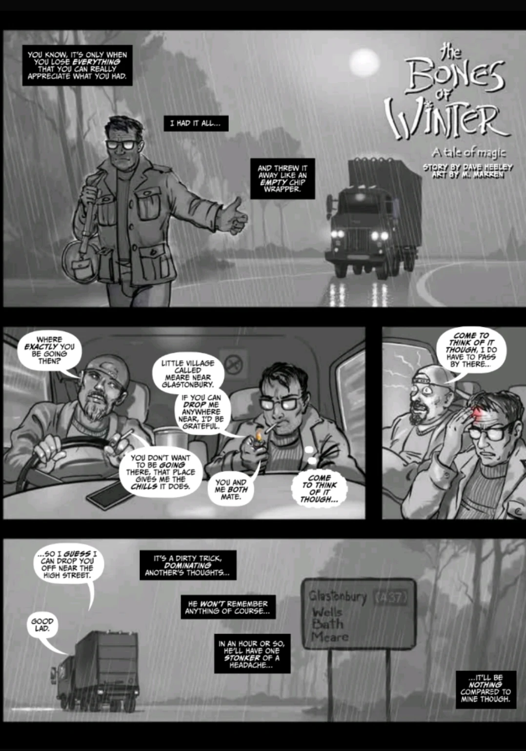 The Bones of Winter, Preview Page