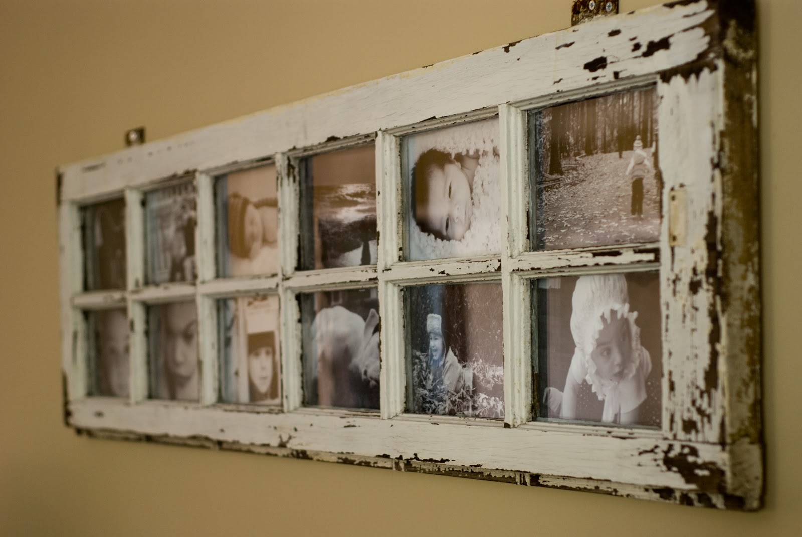 wall decor ideas to make DIY Old Windows as Picture Frames | 1600 x 1071