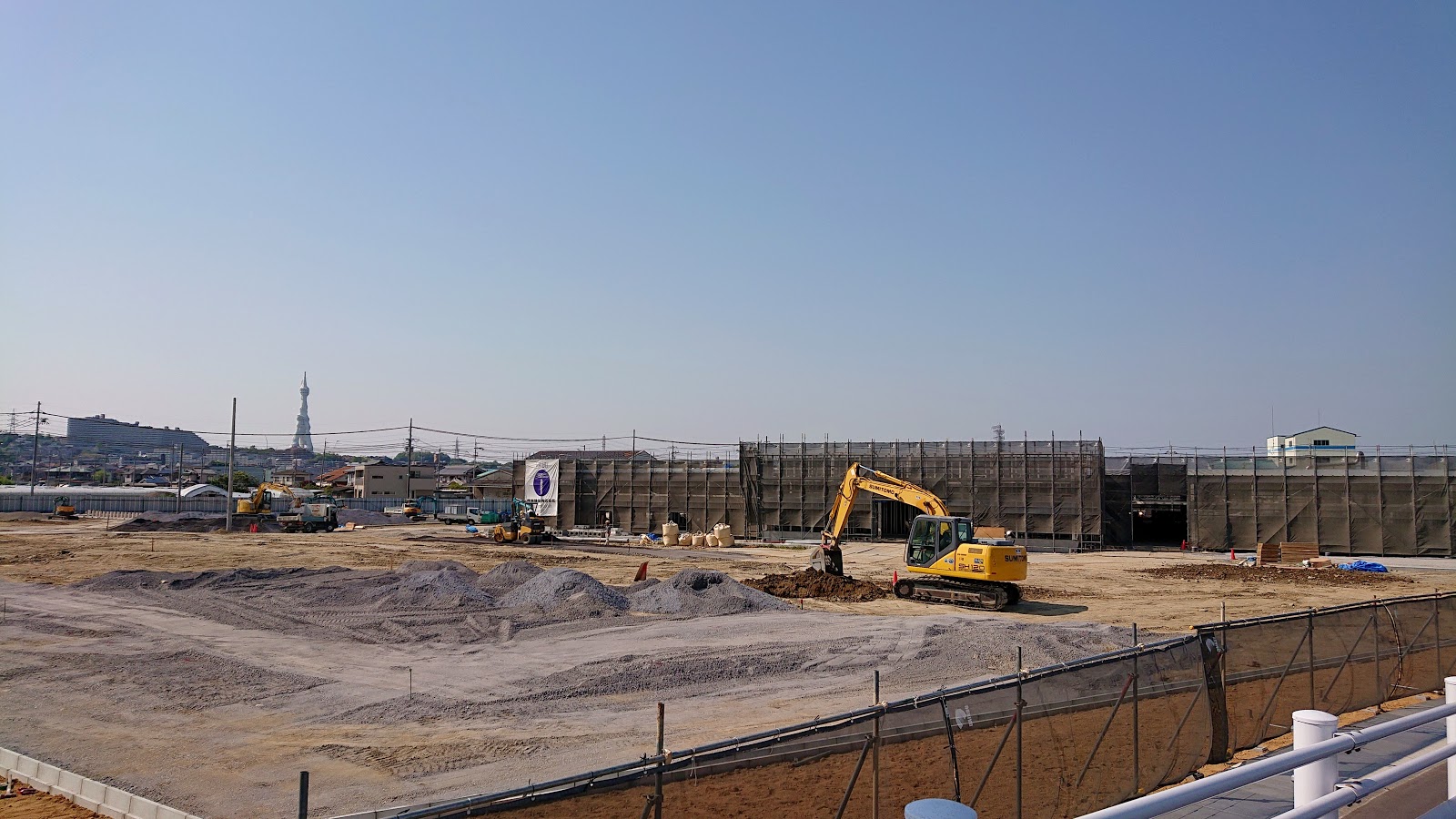 開店情報 スーパーセンタートライアル 富田林店 富田林市 第３弾 ２０２０年４月時点での工事の様子