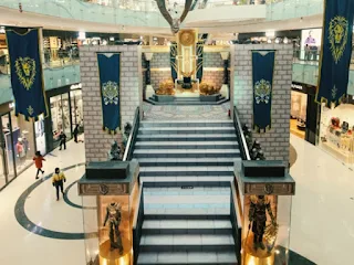 promosi warcraft di mall