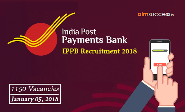 IPPB Recruitment 2018  1150 Vacancies (Apply Now)