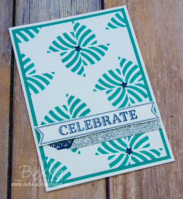 Swirly Bird Pinwheel Celebration Card Made with Stampin' Up! UK Supplies - Buy Stampin' Up! UK here