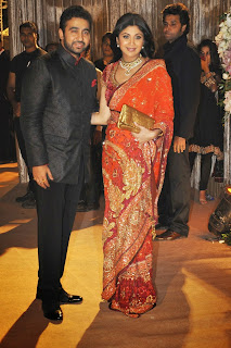 Shilpa Shetty's with husband Raj Kundra