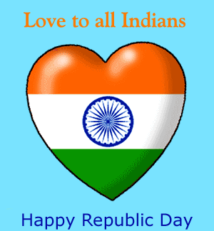 Republic Day romantic heart image pictures