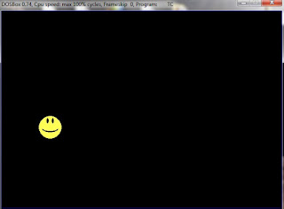 Computer Graphics, C program for smiling face animation