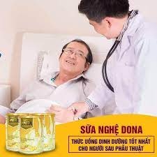 Sữa nghệ DONA cung cấp đầy đủ dưỡng chất