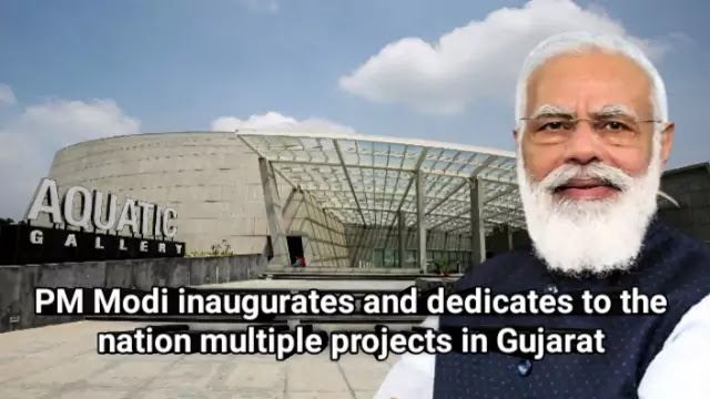 PM Modi inaugurates and dedicates to the nation multiple projects in Gujarat | Daily Current Affairs Dose