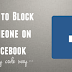 Block someone From Facebook Page