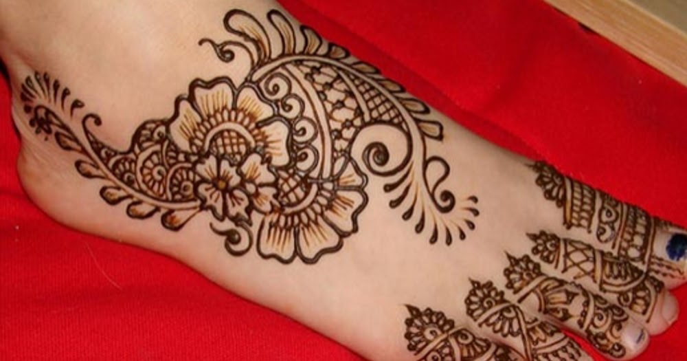  gambar hena henna simple di kaki makedes com
