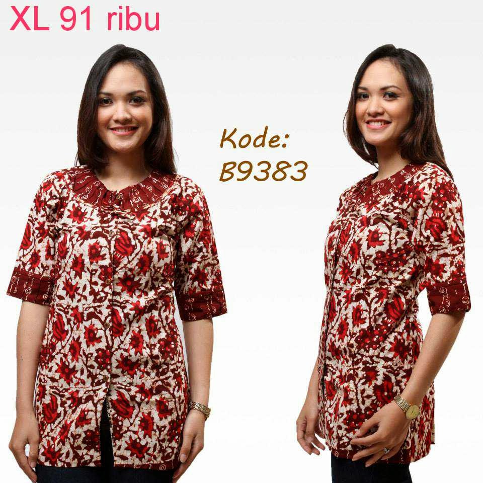  Model Baju Batik Buat Guru Model Baju Batik 