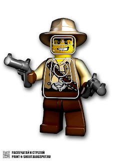 Lego cowboy target