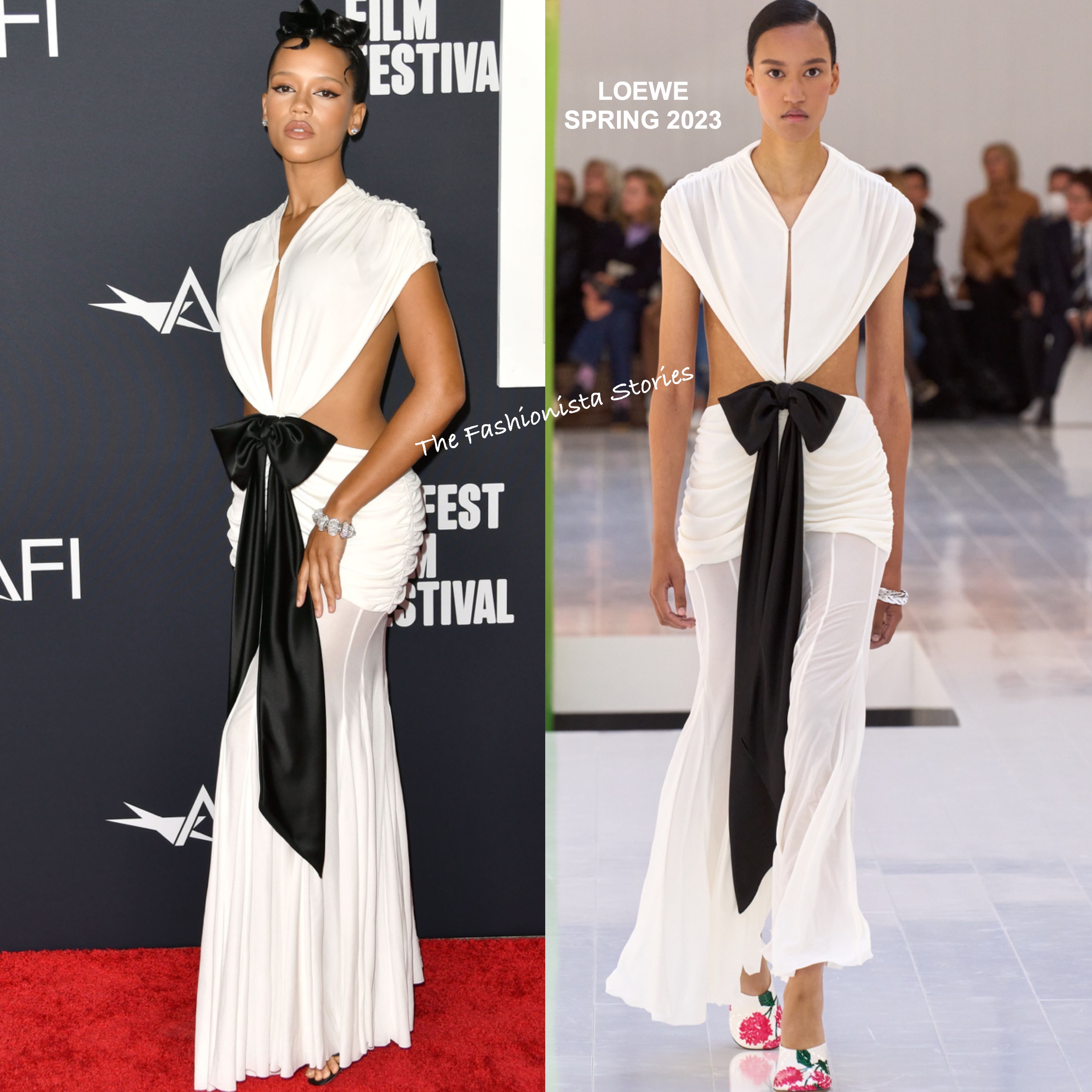 Taylor Russell in Loewe at the ''Bones And All'' 2022 AFI Fest Premiere