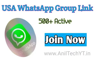 USA WhatsApp Group Link 2021 : 500+ Active American WhatsApp Group Link