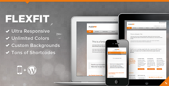 FlexFit - Responsive Business WordPress Theme - Business Corporate