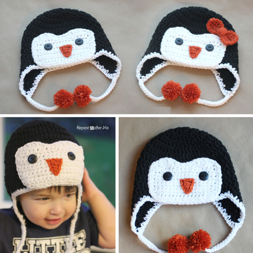 Penguin Hat - Free Pattern 