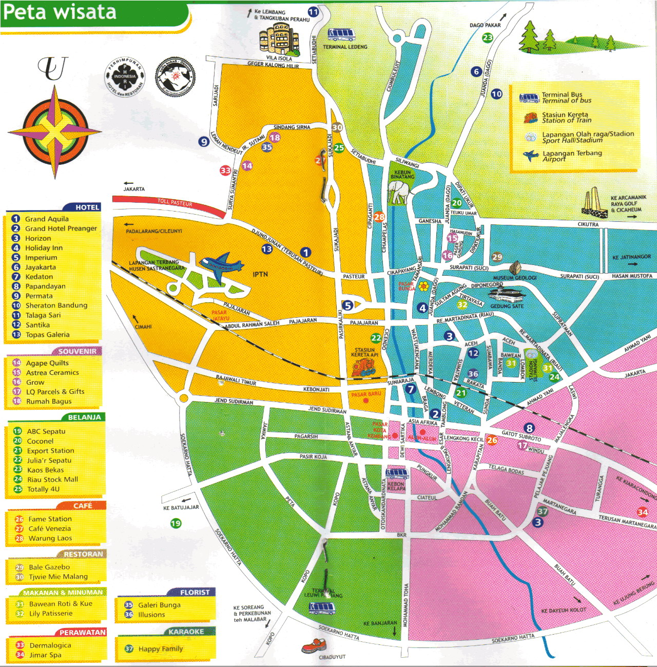 Dwika Sudrajat Travel map Bandung