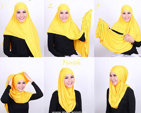  Tutorial Hijab Modern Ala Zaskia Adya Mecca 