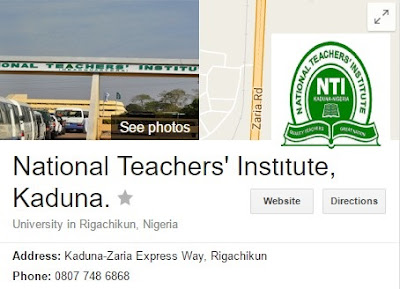 National Teachers Institute (NTI) Programmes | Degree, Diploma, Postgraduate in Education