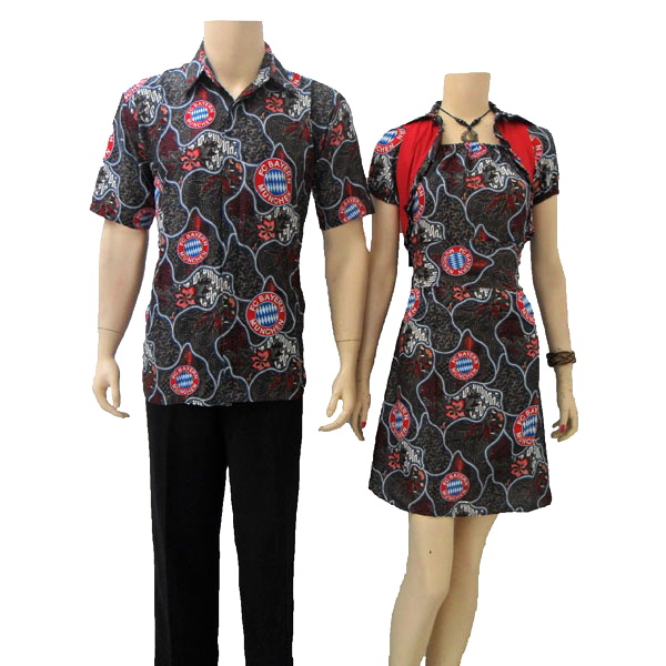 gambar model baju batik terbaru 2019