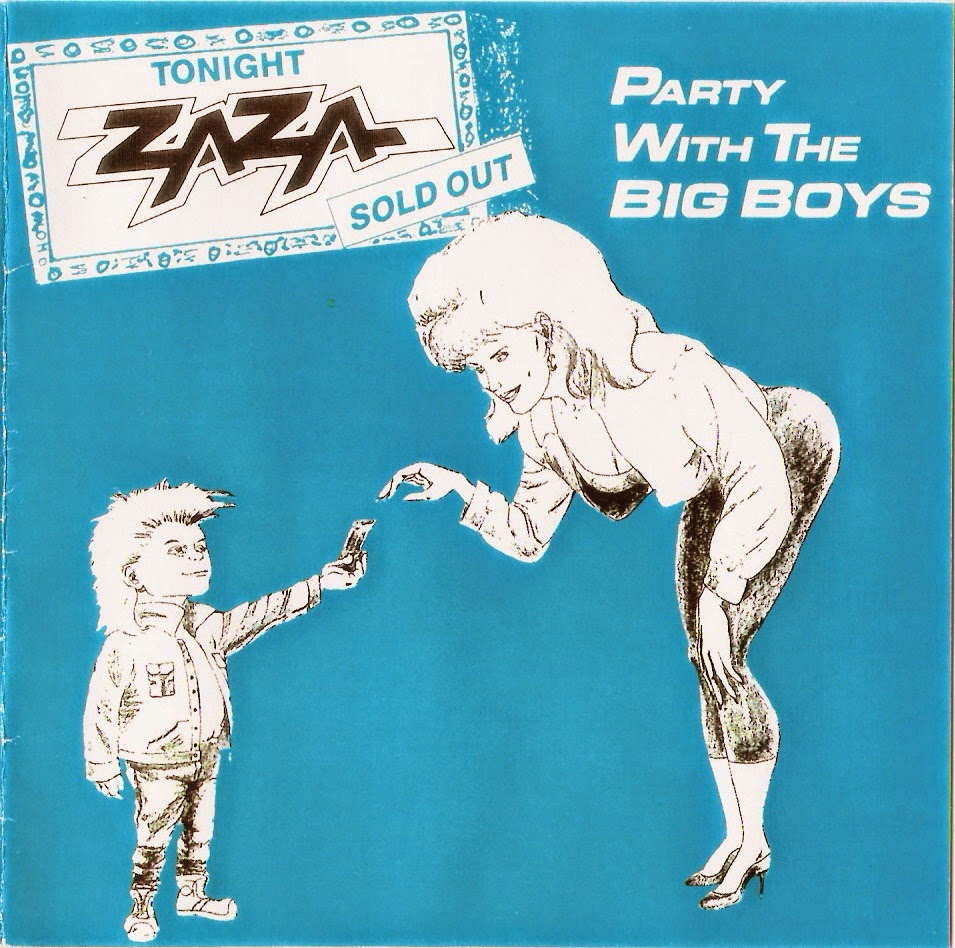 Zaza Party with the big boys 1991 aor melodic hard rock