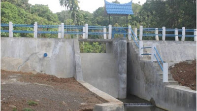 Embung Tanah Kareh Selesai Dibangun, Mampu Mengaliri Air 200 Hektare Sawah 
