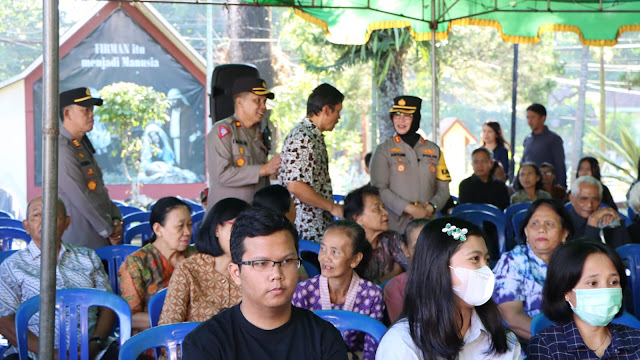 Sentuhan Damai Polres Salatiga, Patroli Dialogis di Tengah Rangkaian Paskah