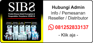 SIBS Hand Sanitizer Gel 5 liter - Antiseptik Gel 5 liter - Antiseptik Spray 5 liter di Malang Indonesia