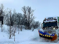 The world’s first semi electric truck with 1,000 kWh capacity is plowing snow in Norway like a boss.