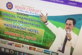 Pastor Apollo Quiboloy, founder and leader of the Kingdom of Jesus Christ, as pictured on the religious group's website. (ucanews.com photo)