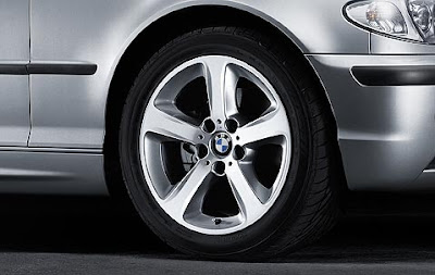 BMW 3 Series complete wheel and tyre set
