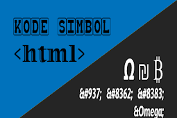 Kode Html Simbol Dan Huruf Khusus (Lengkap)