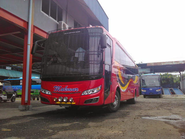 Hasil Akhir  Vermak Wajah dan Buritan Bus Lawas Menjadi Model Terbaru