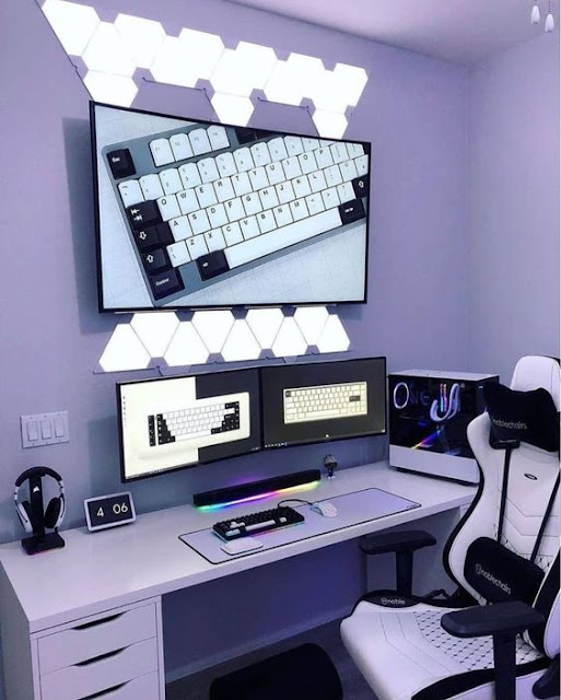 bedroom gaming room design