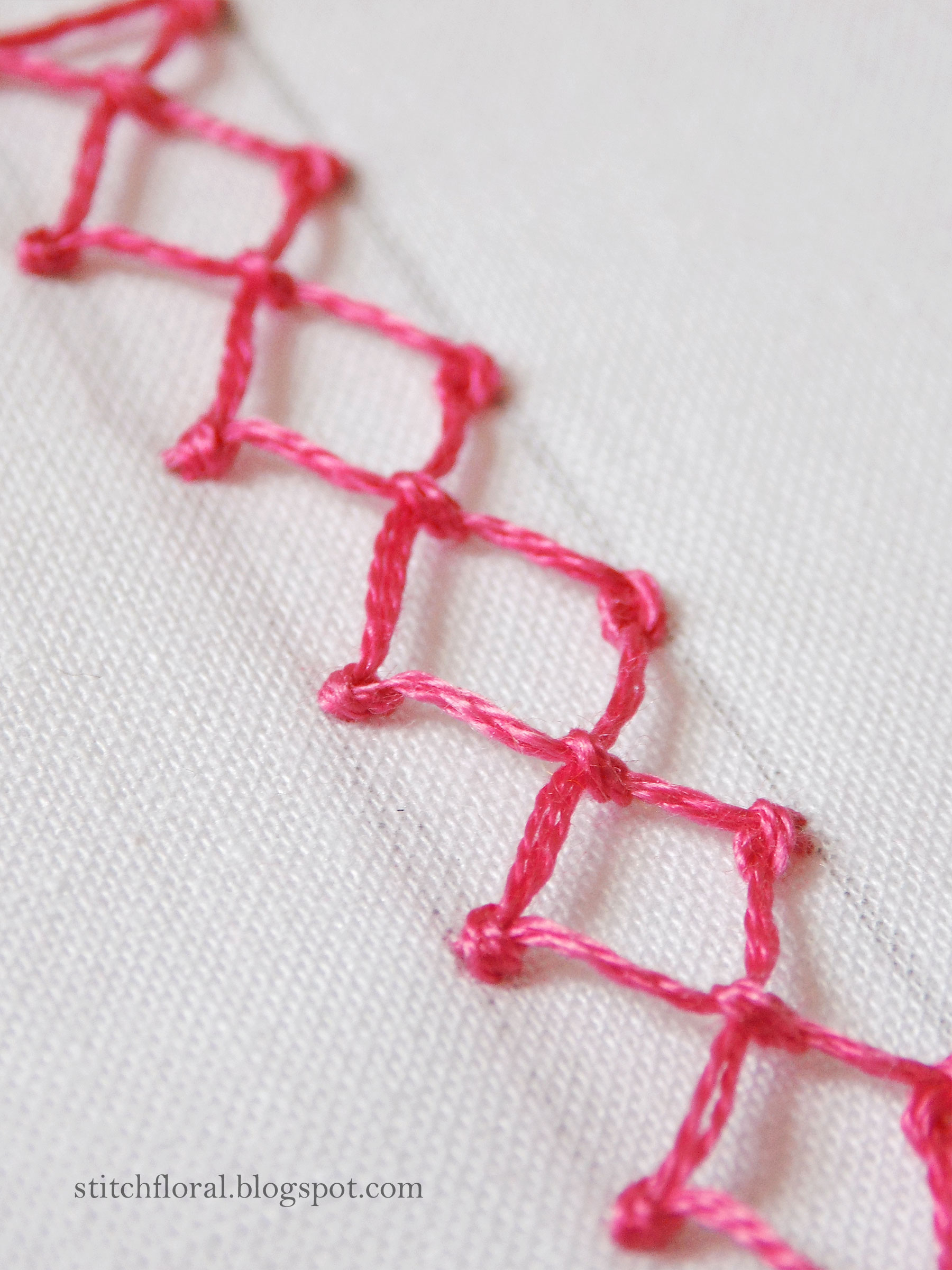 border stitch embroidery