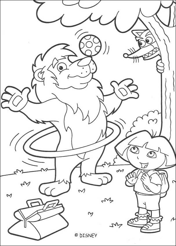 Download dora the explorer coloring pages | Minister Coloring