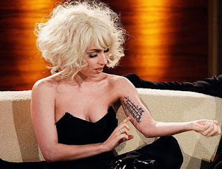 Lady Gaga Tattoos Designs