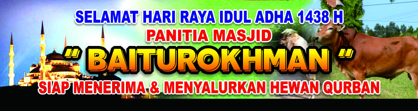 Contoh Banner Panitia Qurban - Simak Gambar Berikut