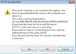 security Key in Putty