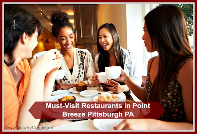 Home owners of Point Breeze homes for sale in Pittsburgh are fortunate to be living close to these fine restaurants. 