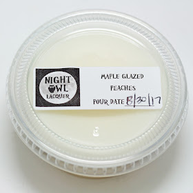 Night Owl Lacquer Maple Glazed Peaches wax