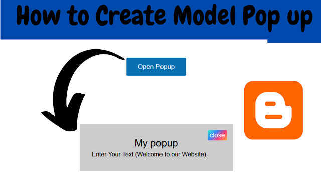 How to Create Model Pop UP Blogger