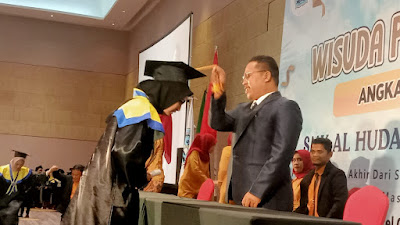 Di Hadiri Kepala Cabang Pendidikan Wilayah IX, Wisuda Purna Siswa  Angkatan Ke-XXI, SMK Al Huda Lepas 530 Siswa