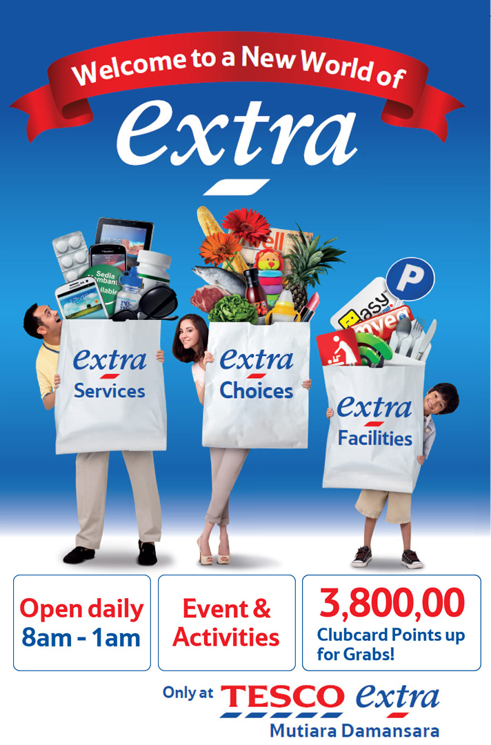 Shopping di Tesco Extra Mutiara Damansara |Great Teacher ...